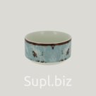 Салатник RAK Porcelain Peppery круглый штабелируемый 300 мл, d 10 см, голубой цвет