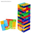 Настольная игра «Падающая башня, Фантазёры», в пакете