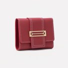 Кошелёк на магните, цвет бордовый