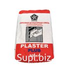 ШТУКАТУРКА PLASTER ПЛЮС НА ГИПСОВОЙ ОСНОВЕ В МЕШКАХ ПО 30 КГ (РУСЕАН)