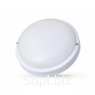 Ultraflash LBF-0301S C01 (Св-к LED влагозащищенный с датчиком движения, 12 Вт, IP65, 220В, круг)
