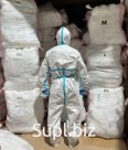 Комбинезон Каспер защитный, мембрана, плотность 55 г/м², с планкой  3XL  Мешок 100 /1 Турция