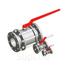 Кран шаровой запорный фланцевый КШЗ 25-80