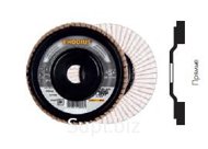 Диск шлифовальный лепестковый по алюминию RHODIUS LGA ALU TOPline. LGA ALU  125x22,23 60