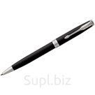 Ручка шариковая Parker "Sonnet Matte Black СT" черная, 1,0мм, поворот., подар. уп.