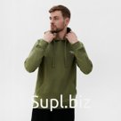 Толстовка мужская с капюшоном MIST Men's casual размер 48, зеленый
