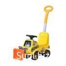 Детская Каталка Everflo Bulldozer, yellow, c родительской ручкой