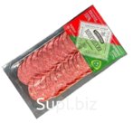 Деликатесный продукт
 Нарезка в вакуумной упаковке по 70 гр
 Срок годности 30 суток
 Единица измерения в шт.