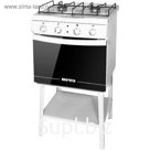 Плита "Мечта" 221-01ГЭ, газовая, 2 конфорки, 24 л, электрическая духовка, белая