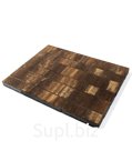 Плитка тротуарная Домино 60 мм color mix тип Каштан (11,29 м.кв.), браер