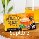 Листовой иван-чай с мятой «Традиционный», 7 пакетиков x 2 г.