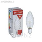Лампа накаливания BELLIGHT, ДВМТ, 40 Вт, Е14, 230 В
