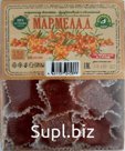 Мармелад с облепихой без сахара на фруктозе и стевии в рисовой обсыпке (коробка 0,150 кг)