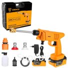 Мойка высокого давления аккумуляторная DEKO DKCW25, 20 В, 2x4 Ач, 40 бар, шланг 5 м