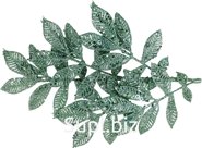 Decorative branch with graceful leaves. Size: 570x230x10 mm.