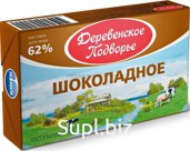 Спред"Деревенское подворье"шоколадное 62% 180 гр .(Мол.прод.)*13 ОХЛ