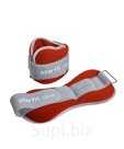 Утяжелители универсальные STARFIT WT-502 1,5 кг, красный/серый.