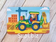 Пазл - конструктор "Трактор"