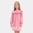 Платье для девочки KAFTAN "Basic line", размер 34 (122-128), цвет розовый