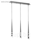 Светильник PUNTO 3х25Вт G9 хром 55x6x130см