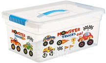 Ящик для хранения Kid's Box с ручкой 10л Машинки
