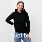 Толстовка женская, цвет чёрный, размер 52