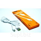 Кабель USB microUSB  1метр, белый в коробке