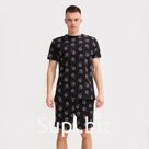 Пижама мужская KAFTAN F*ck, размер 54, чёрная