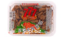 ГРЕНКИ фас "777" со вкусом красной икры (контейнер)  1/12 шт./150 гр, ПИРСЕН 777