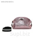 294-58 8079 Женская сумка кожаная Ludor Розовый