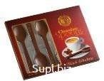 Шоколад MILK CHOCOLATE WITH COFFEE SPOONS 54g