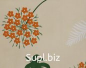 NataM table oilcloth on a non-woven base, 180g/m2, thickness 0.09mm, width 135cm (25 linear meters per roll)