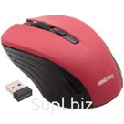 Мышь беспроводная Smartbuy ONE 340AG, бордовый, 3btn+Roll
