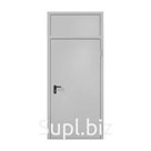 Однопольная противопожарная дверь ei60 с фрамугой