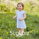 Костюм для девочки (платье, шорты, повязка) «Крошка Я. Ромашка», рост 74-80 см, серый