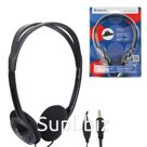 Наушники DEFENDER Aura 101, проводные, 1,8 м, накладные, черные, 63101