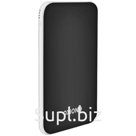 Внешний аккумулятор Oxion PowerBank UltraThin 10000mAh, Li-pol, soft-touch,индикатор,фонарь, черный