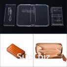 Шаблоны-лекала для кошелька на молнии AAB-349