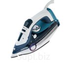 Утюг Centek CT-2327 BLUE, 2600 Вт, керамическая подошва, 380 мл, бело-голубой