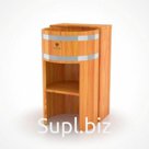Умывальник Bentwood из лиственницы натуральной, стойка прямая