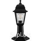 Светильник садово-парковый, 60W 230V E27 черный, НТУ 04-60-001, 32271 (на постамент)