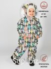 Комбинезон, Котики в очках, арт. 263ш/2 (92 см)