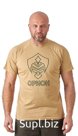 Футболка Орион Logo T-Shirt (Лого) (хлопок, бежевый) OTS-02BG