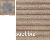 Decorative bedspread "Striped flannel", 200x220cm, density 250g/m2