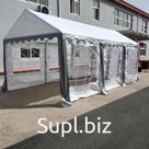 65592758, Торговая палатка Sundays Party 3x6 (белый/серый)