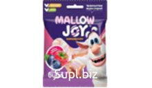 ЗЕФИР МАРШМЕЛЛОУ "БУБА MALLOW JOY" во флоуп. с аром. черн/малин  1/5 бл./20 шт./25 гр, КОНФИТРЕЙД