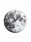 Часы настенные "Luna", Луна, интерьерные, плавный ход, d-33,5 см