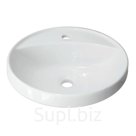 Раковина врезная Sanita Luxe Art Inside, белый