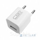 Cbr Solo White СЗУ 1 USB: 5V,1A, Solo White