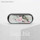 Футляр для очков, цвет чёрный, «Нежная роза»